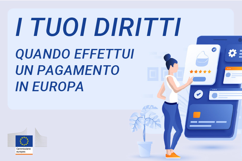 I tuoi diritti quando effettui pagamento in Europa